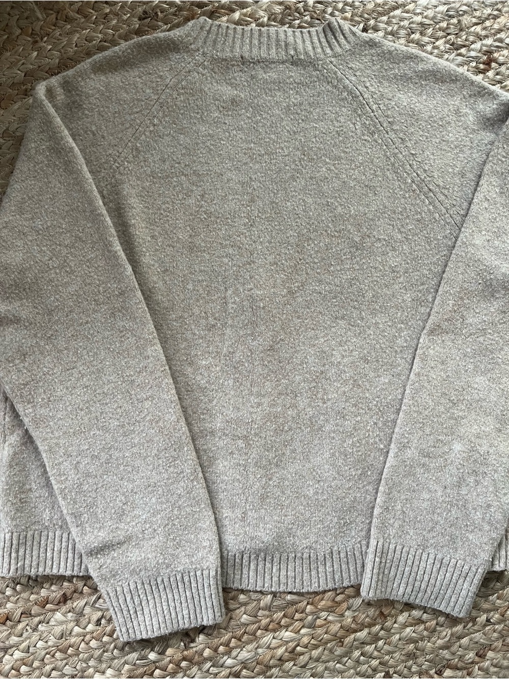 Uniqlo Women’s Light Beige Button-Front Cardigan - Picture 3 of 5